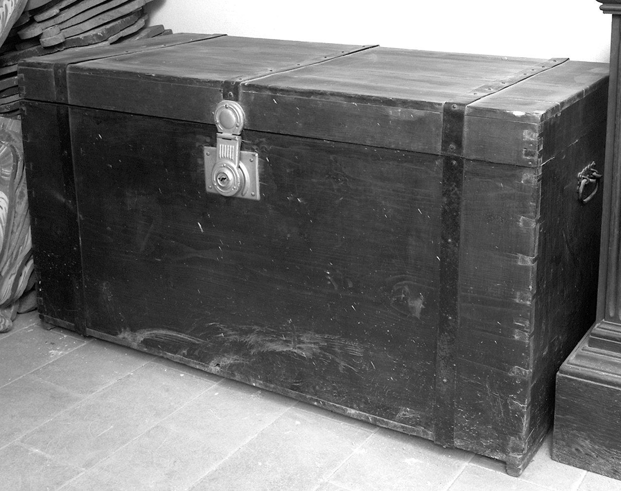 baule - produzione toscana (secc. XIX/ XX)