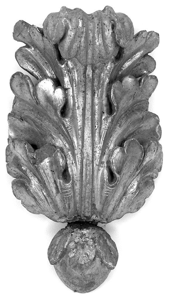 motivi decorativi vegetali (rilievo, serie) - produzione senese (prima metà sec. XIX)