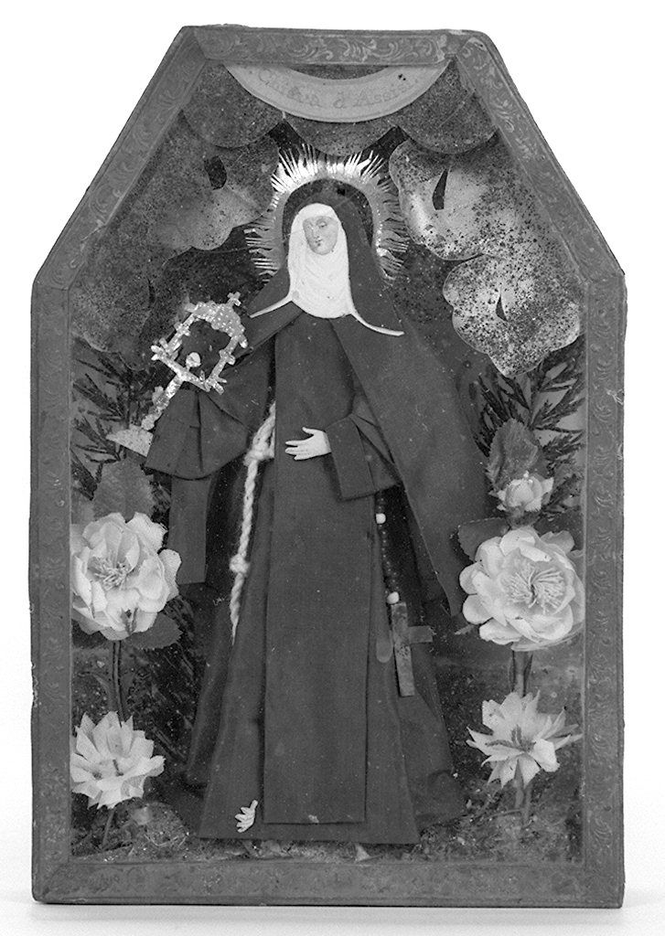 Santa Chiara (teca) - bottega toscana (seconda metà sec. XIX)