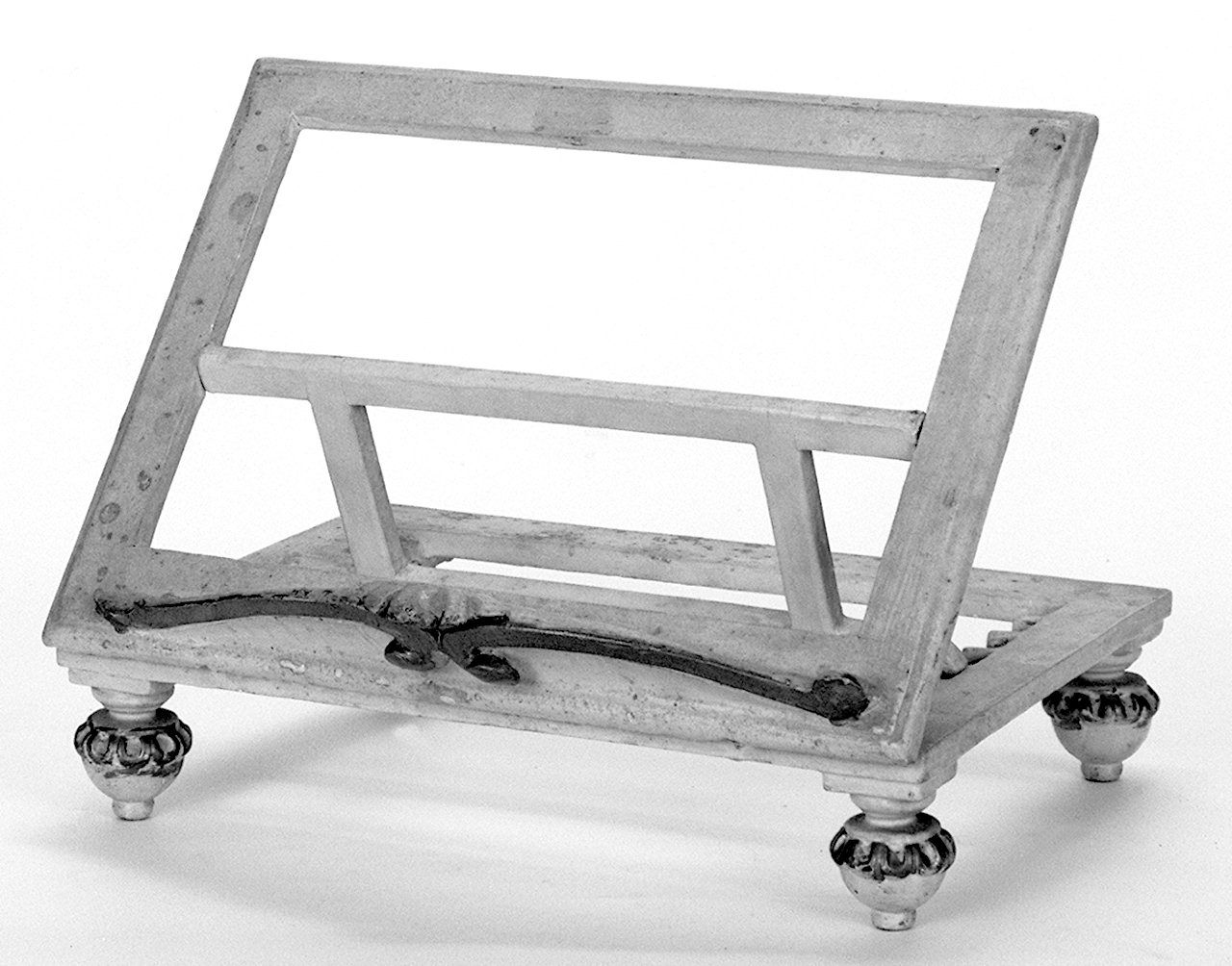 leggio da tavolo - bottega senese (primo quarto sec. XIX)