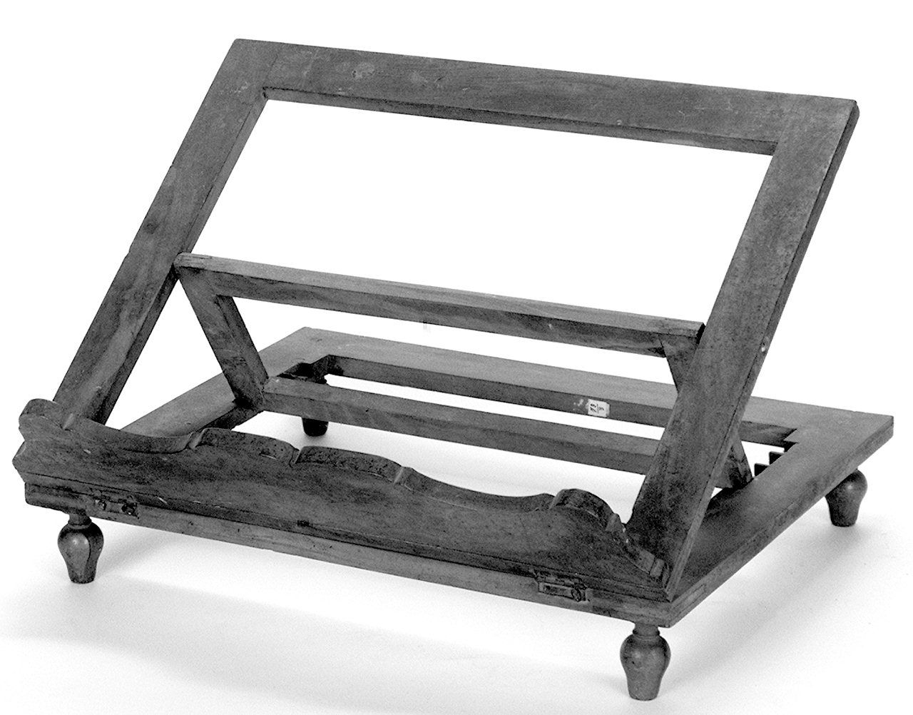 leggio da tavolo - bottega senese (seconda metà sec. XIX)