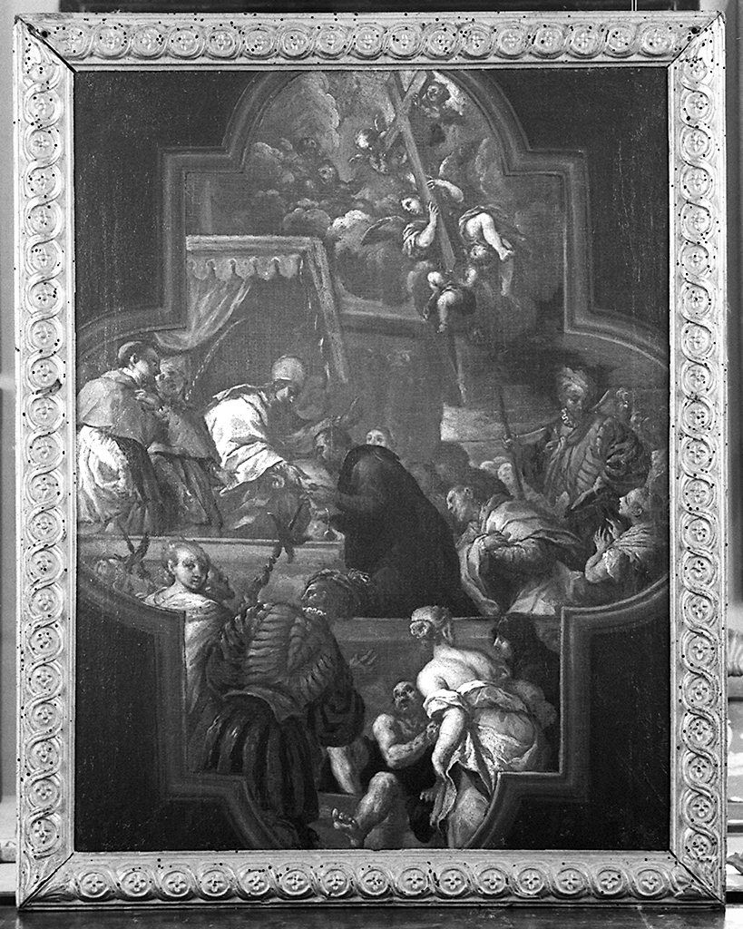 San Gaetano da Thiene presenta a Clemente VII gli statuti del suo ordine (dipinto) di Nasini Giuseppe Nicola (sec. XVIII)