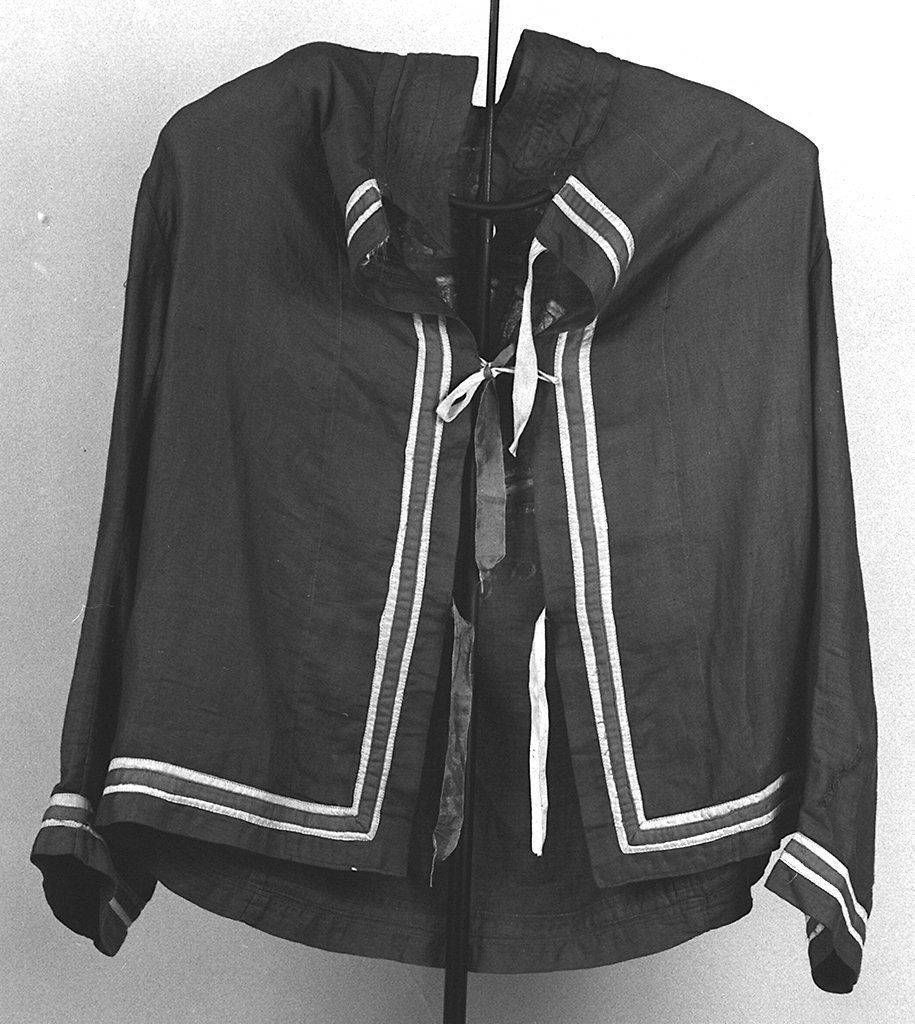 stemma della contrada del Nicchio (giubbetto da fantino, elemento d'insieme) - manifattura senese (secc. XIX/ XX)