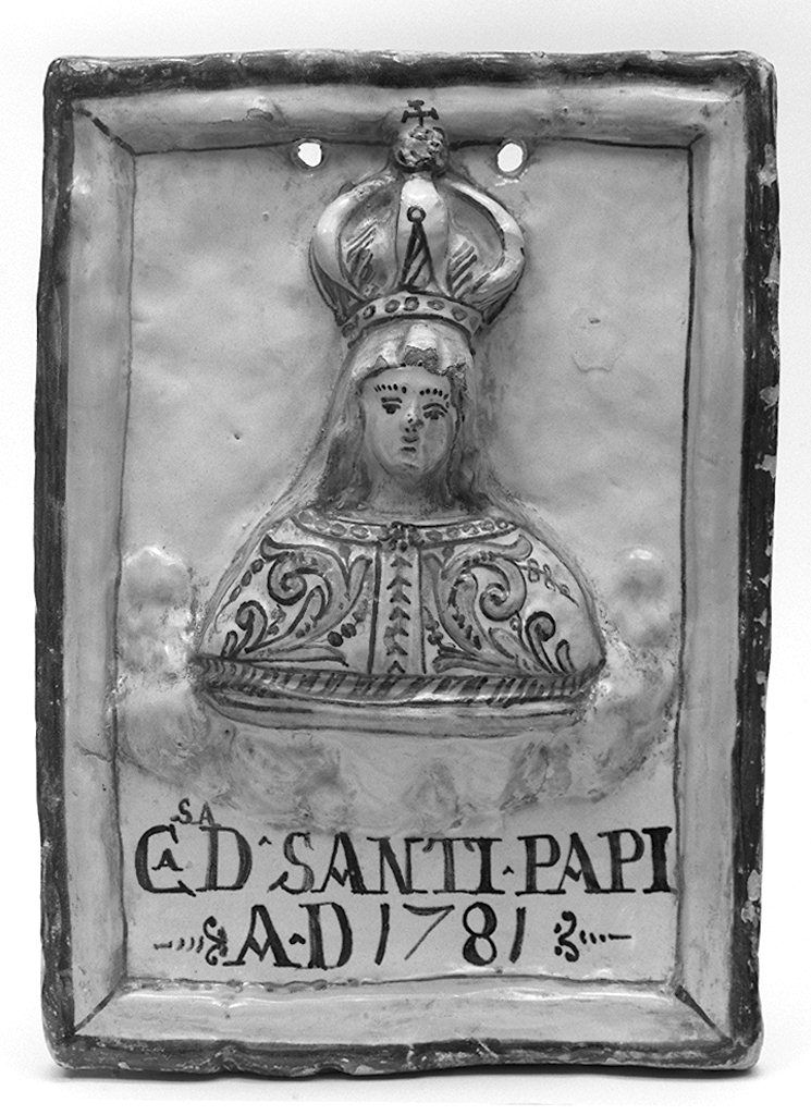 Madonna di Provenzano (tabella) - manifattura senese (sec. XVIII)