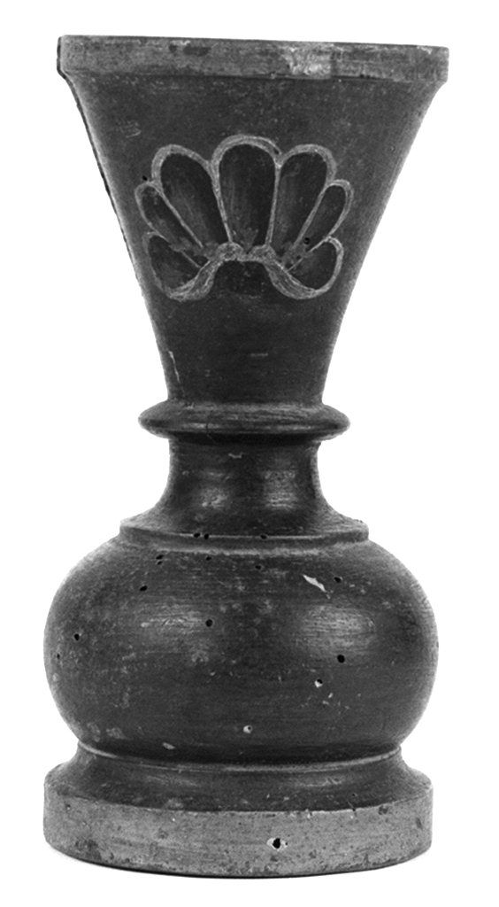 stemma della contrada del Nicchio (bussolotto per votazioni) - produzione senese (ultimo quarto sec. XIX)