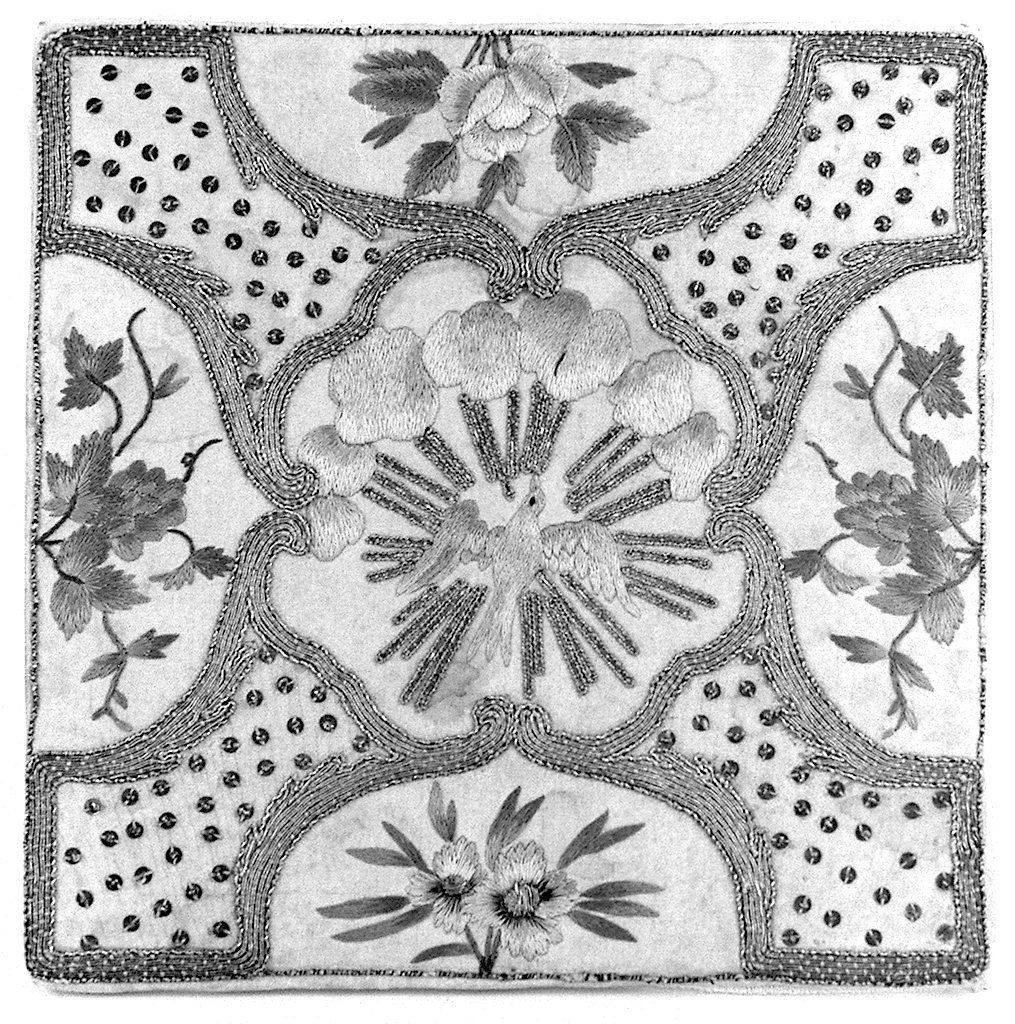 colomba dello Spirito Santo (palla di calice) - manifattura senese (prima metà sec. XIX)