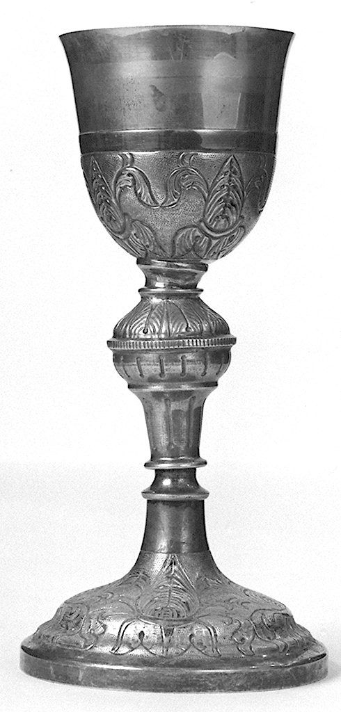 calice - bottega senese (seconda metà sec. XIX)