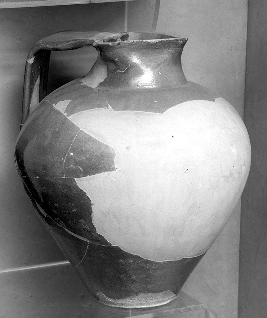 anfora - manifattura senese (seconda metà sec. XV)