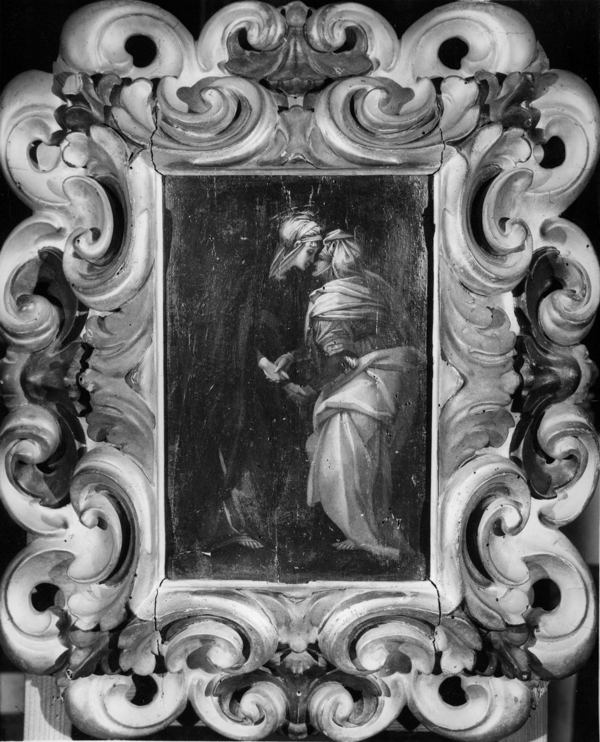 visitazione (dipinto) - ambito toscano (sec. XVI)