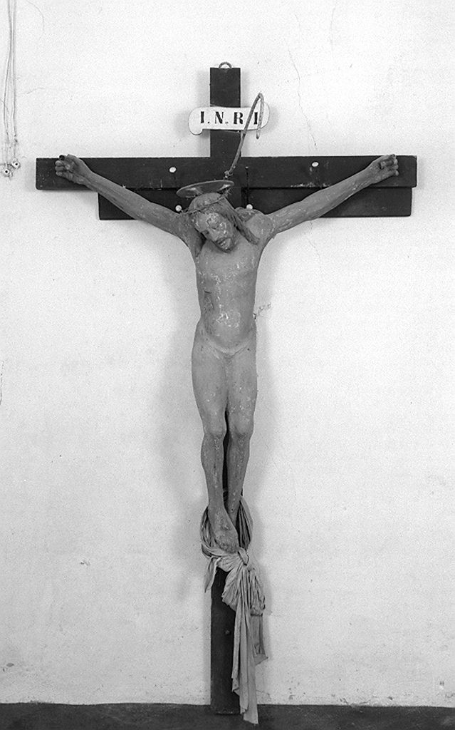 Cristo crocifisso (crocifisso) - ambito fiorentino (metà sec. XV)