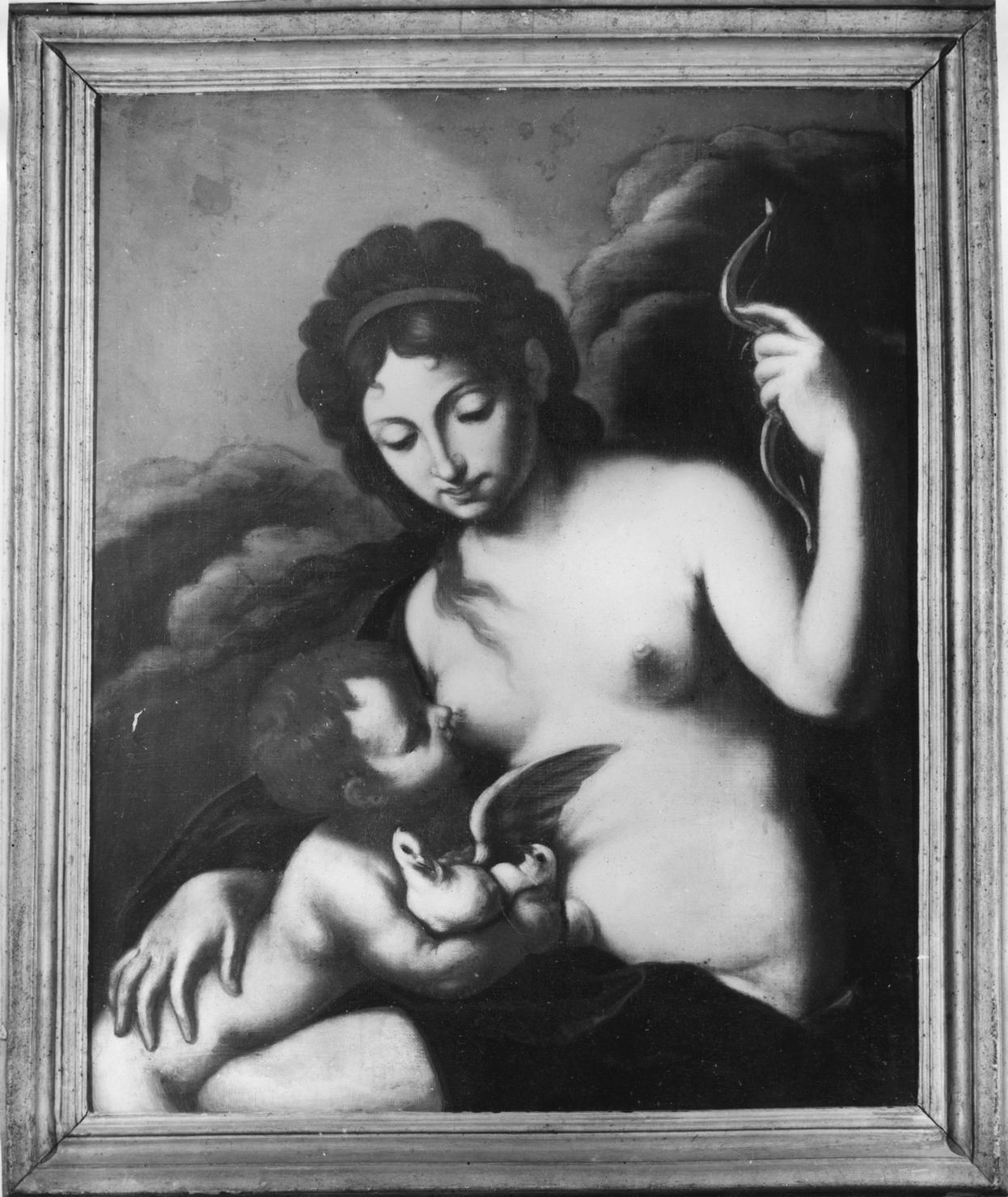 Venere e Cupido (dipinto) - ambito italiano (primo quarto sec. XVIII)