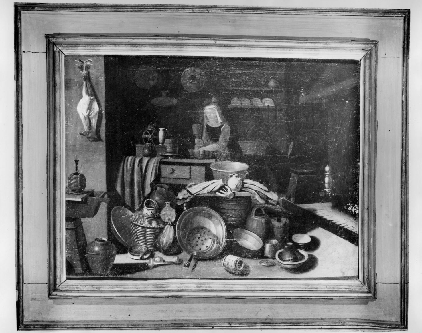 interno di cucina (dipinto) di Crespi Antonio (seconda metà sec. XVIII)