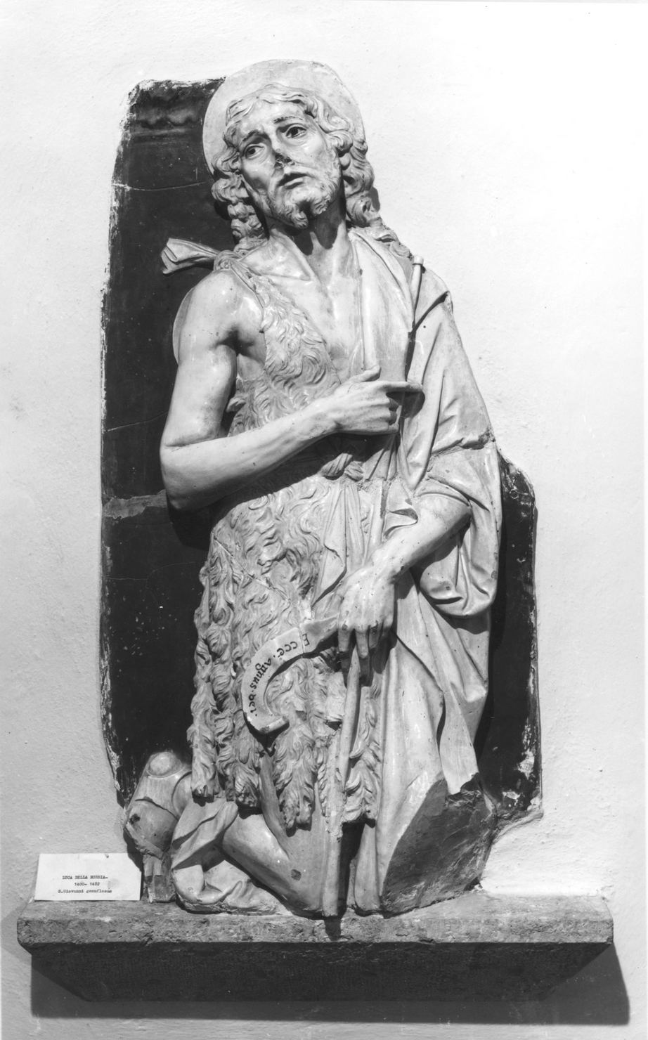 San Giovanni Battista (statua) di Della Robbia Andrea (sec. XV)