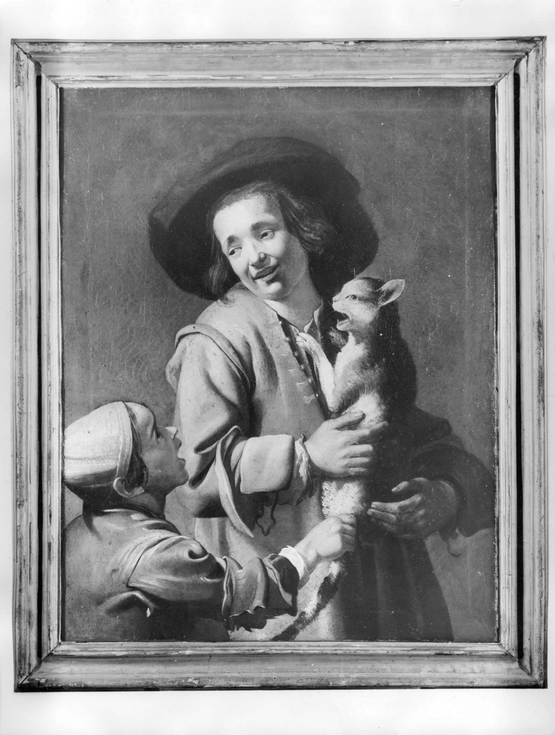 ragazzi che giocano (dipinto) di Bloemaert Abraham (sec. XVII)