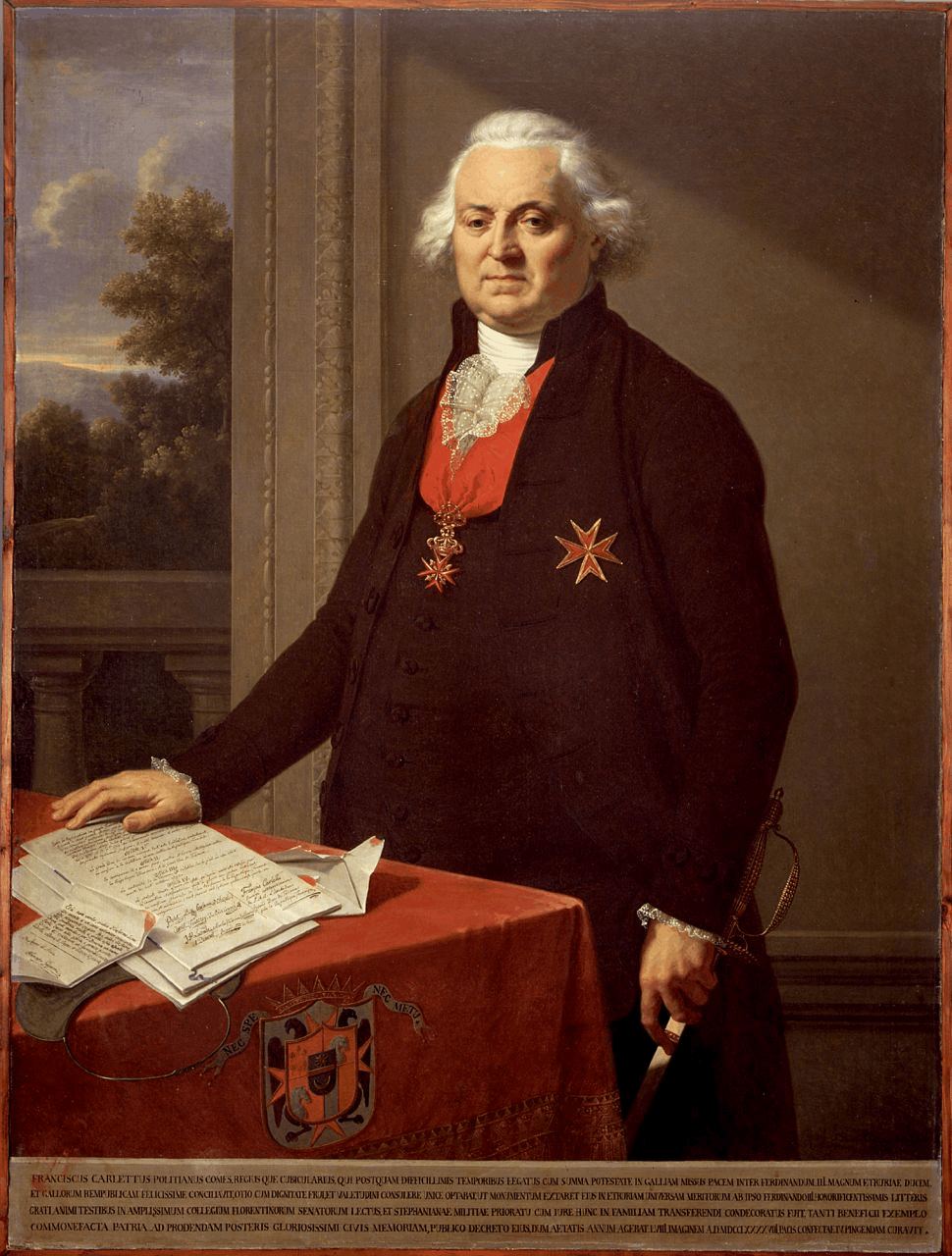 ritratto d'uomo (dipinto) di Fabre Francois Xavier (sec. XVIII)