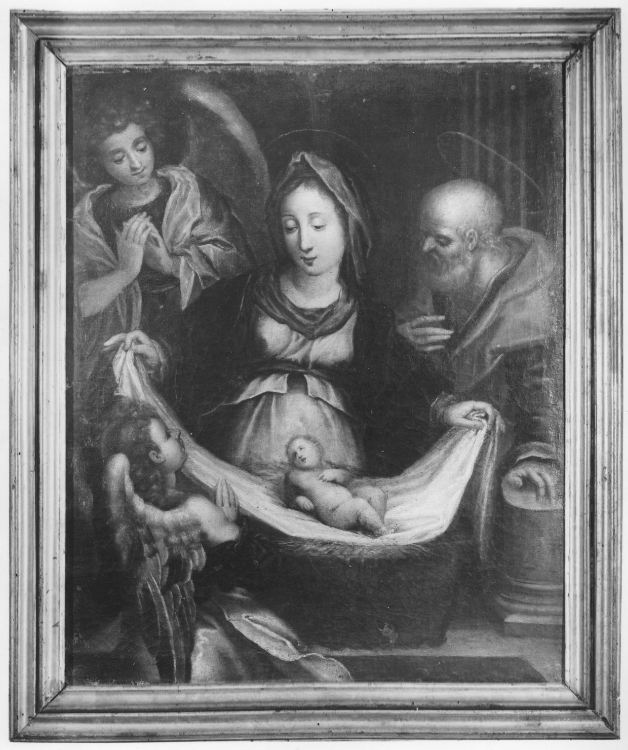 Sacra Famiglia (dipinto) - ambito ferrarese (sec. XVI)