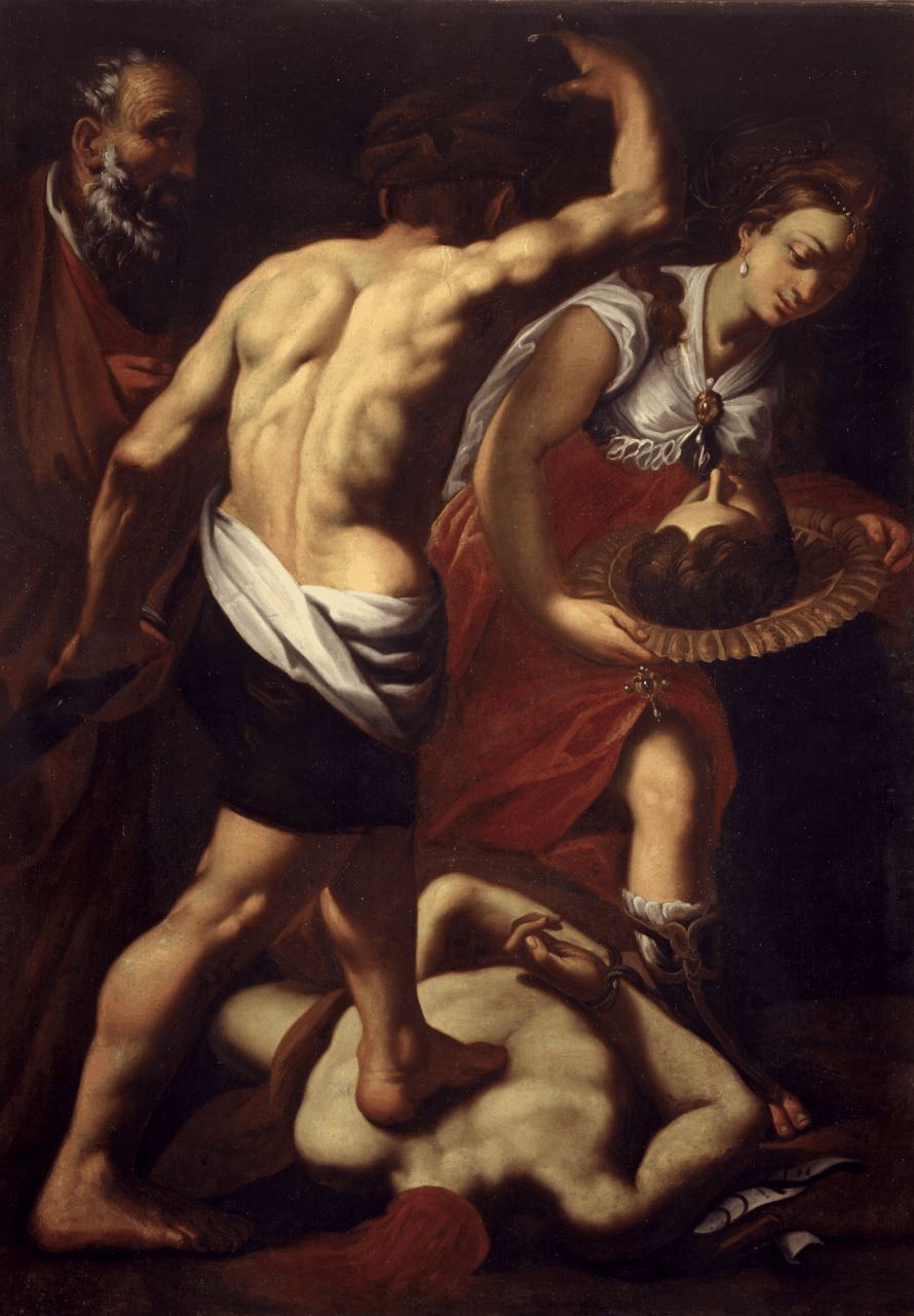 decapitazione di San Giovanni Battista (dipinto) di Barbiani Bartolomeo (attribuito) (sec. XVII)