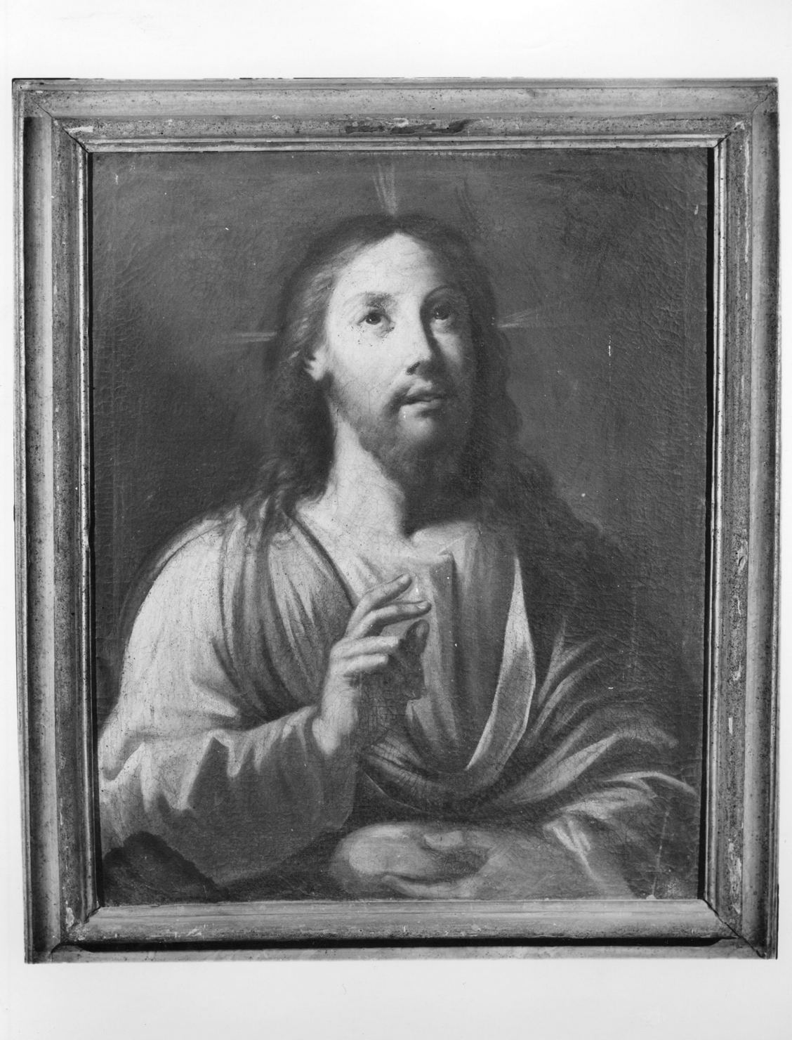 Cristo benedicente (dipinto) - ambito italiano (seconda metà sec. XVII)