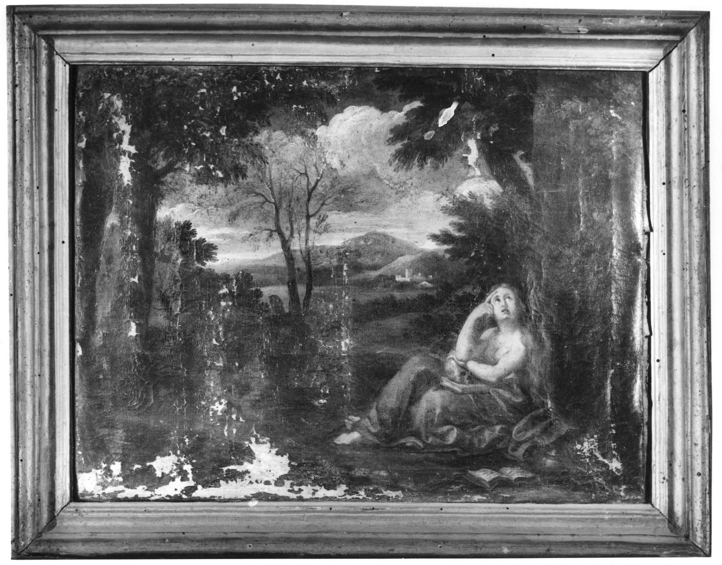 Santa Maria Maddalena penitente (dipinto) - ambito italiano (secc. XVII/ XVIII)
