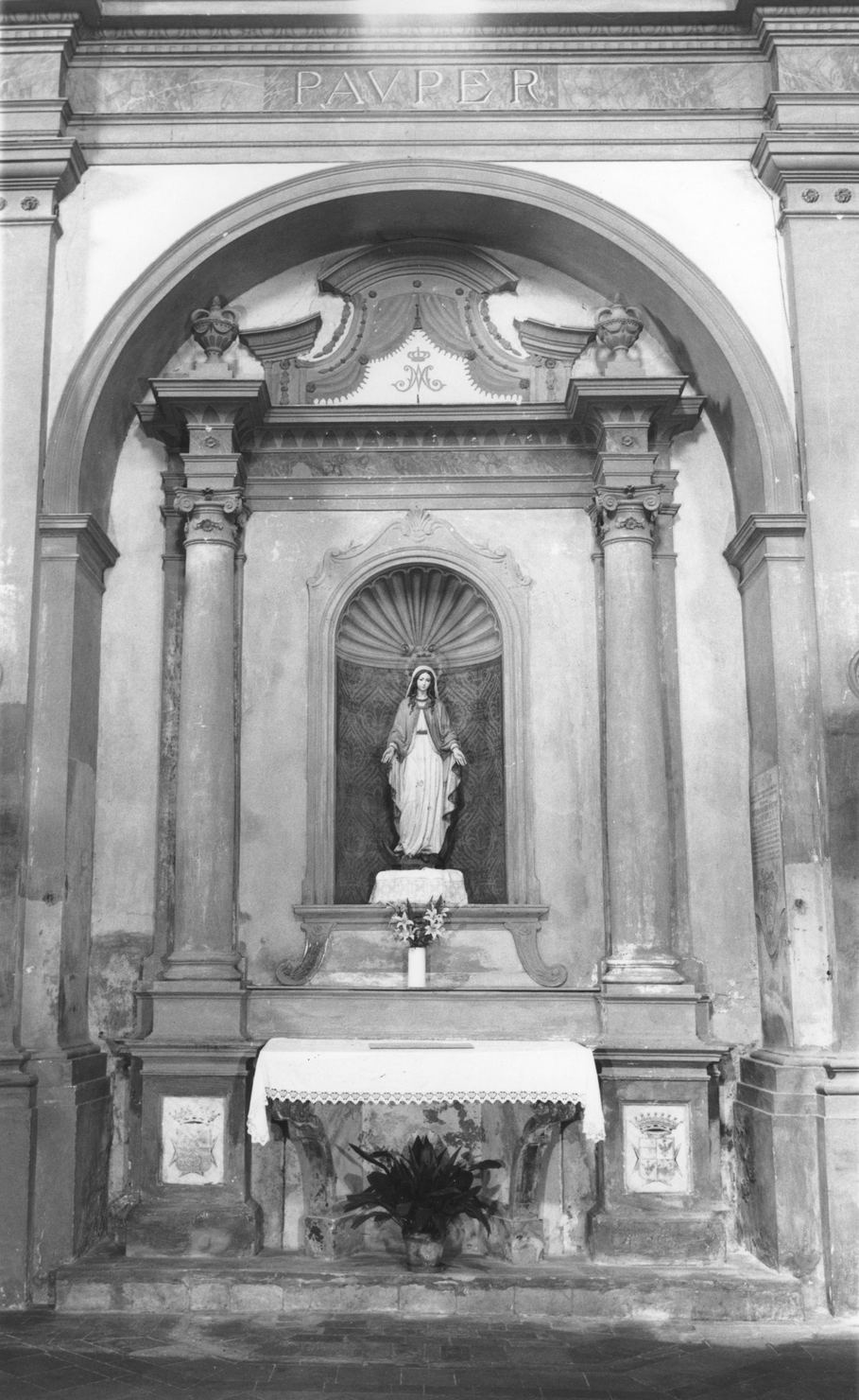 altare, elemento d'insieme - bottega senese (primo quarto sec. XIX)