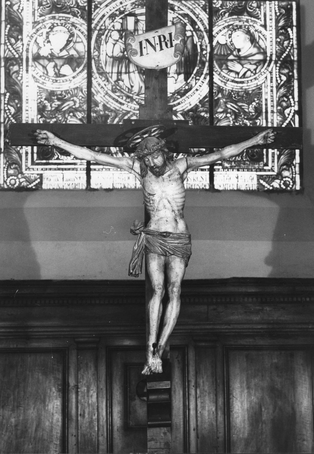 Cristo crocifisso (crocifisso) - bottega senese (prima metà sec. XVIII)