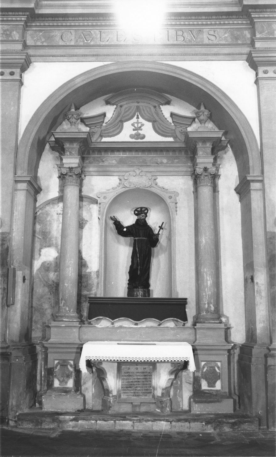 altare, elemento d'insieme - bottega senese (primo quarto sec. XIX)