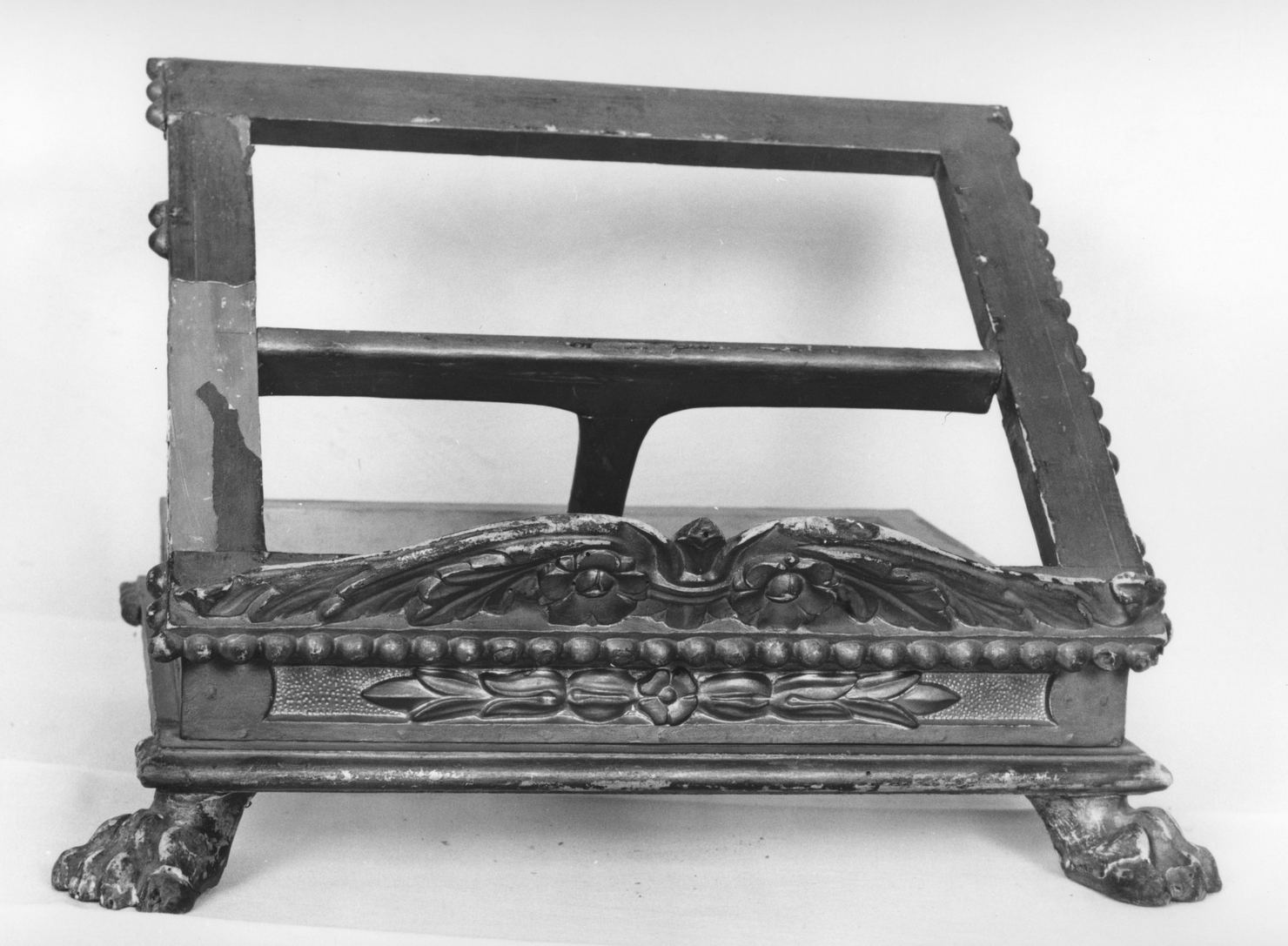 leggio d'altare - bottega senese (prima metà sec. XIX)