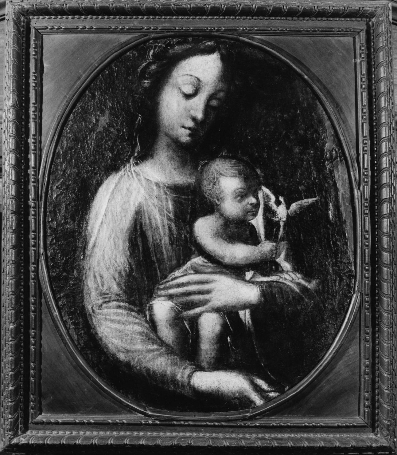 Madonna con Bambino (dipinto) - ambito senese (metà sec. XVI)