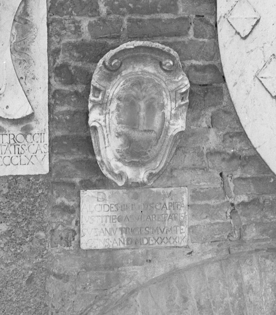 lapide documentaria - bottega toscana (sec. XVI)