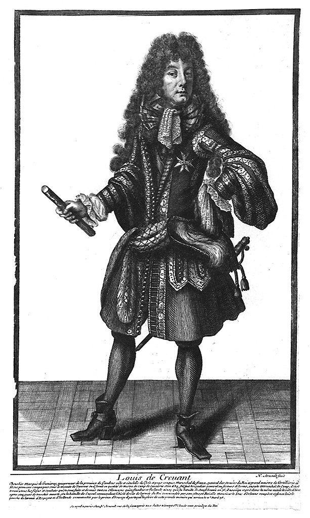 ritratto di Louis II de Creuant (stampa) di Arnoult Nicolas (seconda metà sec. XVII)