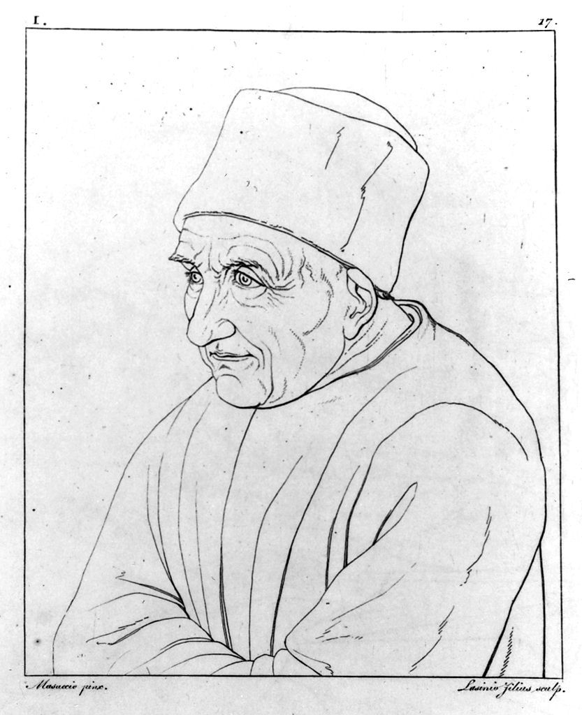 ritratto di uomo anziano (stampa, elemento d'insieme) di Lasinio Giovanni Paolo, Gozzini Vincenzo, Lippi Filippino (sec. XIX)