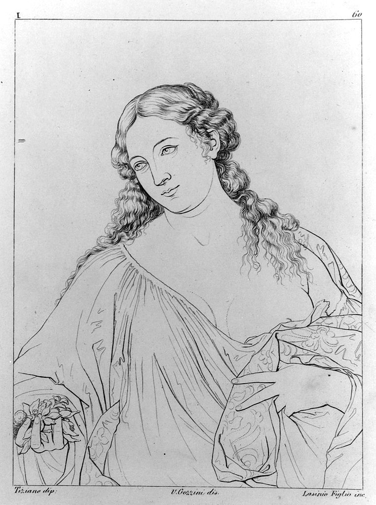 Flora (stampa, elemento d'insieme) di Lasinio Giovanni Paolo, Gozzini Vincenzo, Vecellio Tiziano (sec. XIX)
