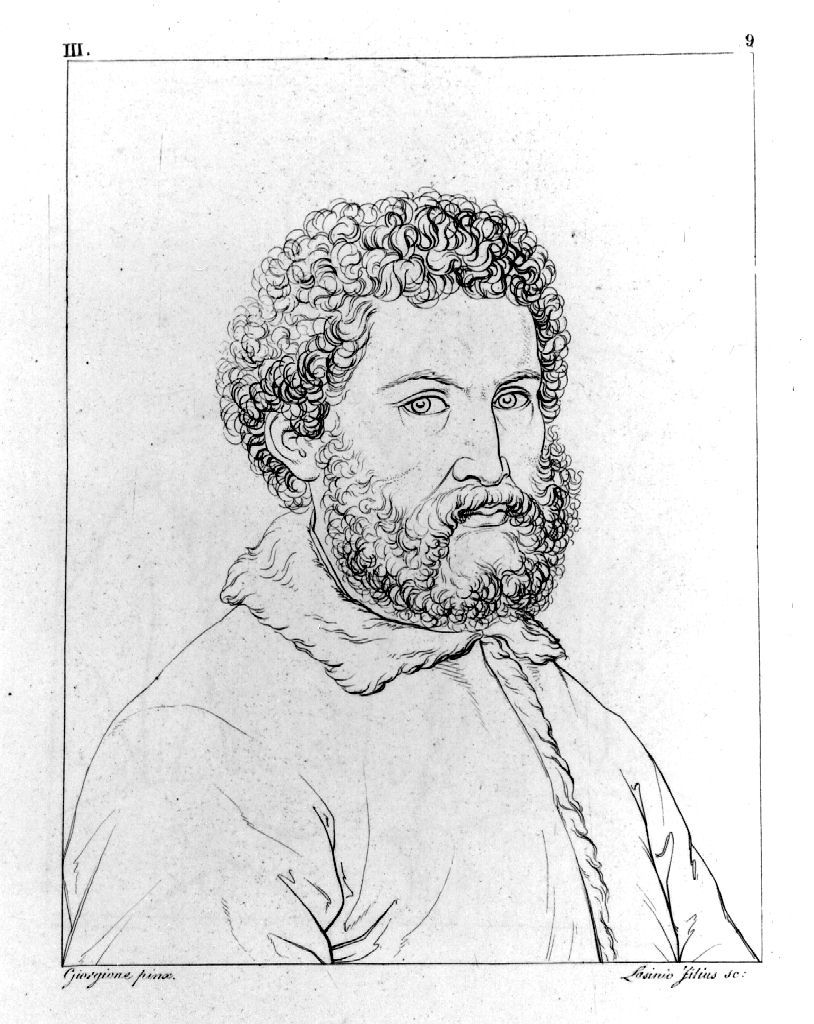 ritratto d'uomo (stampa, elemento d'insieme) di Lasinio Giovanni Paolo, Gozzini Vincenzo (sec. XIX)