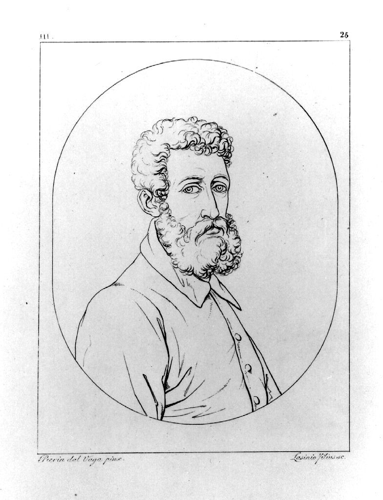 ritratto d'uomo (stampa, elemento d'insieme) di Lasinio Giovanni Paolo, Gozzini Vincenzo (sec. XIX)