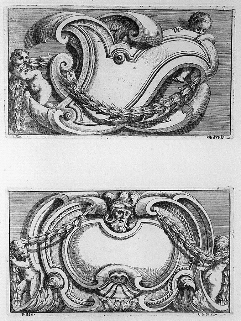 cartigli (stampa, elemento d'insieme) di Fantitto Cesare, Bedeschini Francesco (sec. XVII, sec. XVIII)