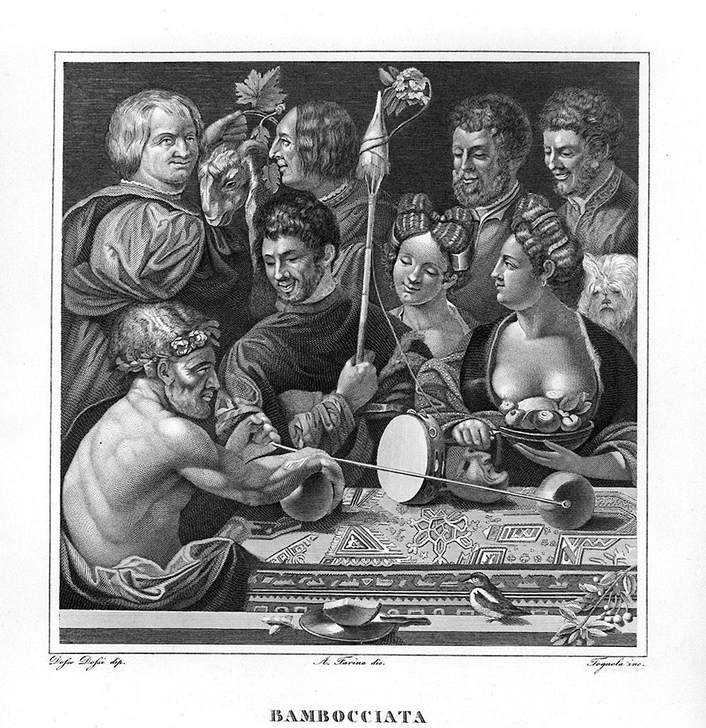 allegoria di Ercole (stampa, elemento d'insieme) di Farina Achille (sec. XIX)