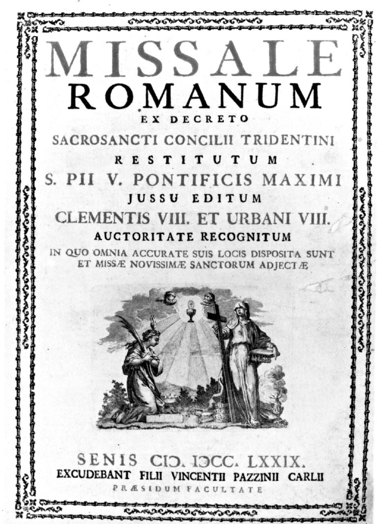 Fede e Religione (stampa, elemento d'insieme) di Galli Giovanni Battista (sec. XVIII)