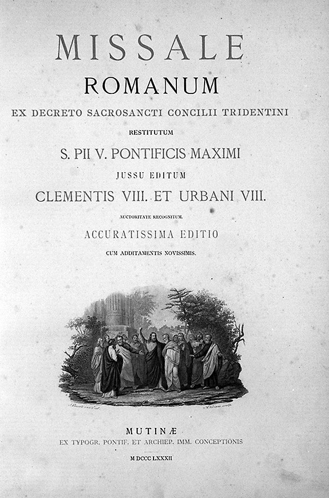 Cristo predica agli apostoli (stampa, elemento d'insieme) di Viviani Antonio (sec. XIX)