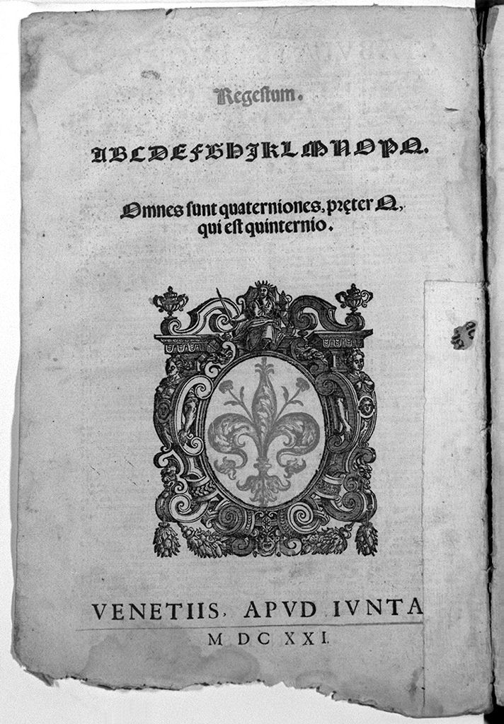 emblema della stamperia Giunti (stampa) - ambito italiano (sec. XVII)