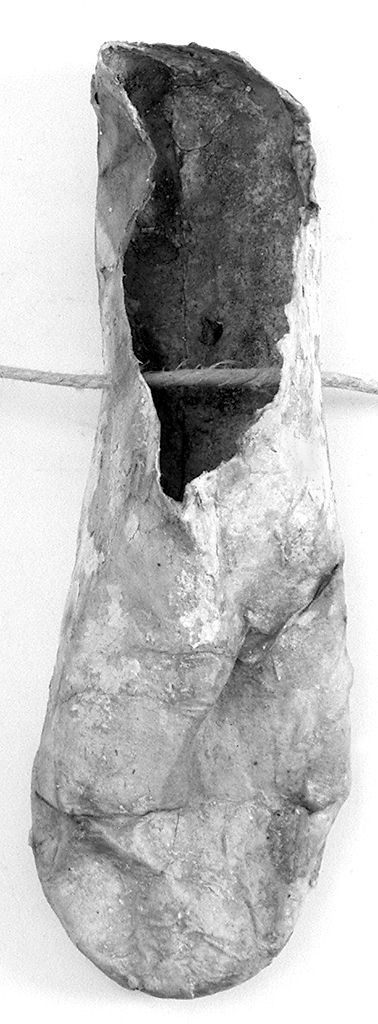 piede (ex voto antropomorfo) - valdelsano (secc. XVII/ XVIII)