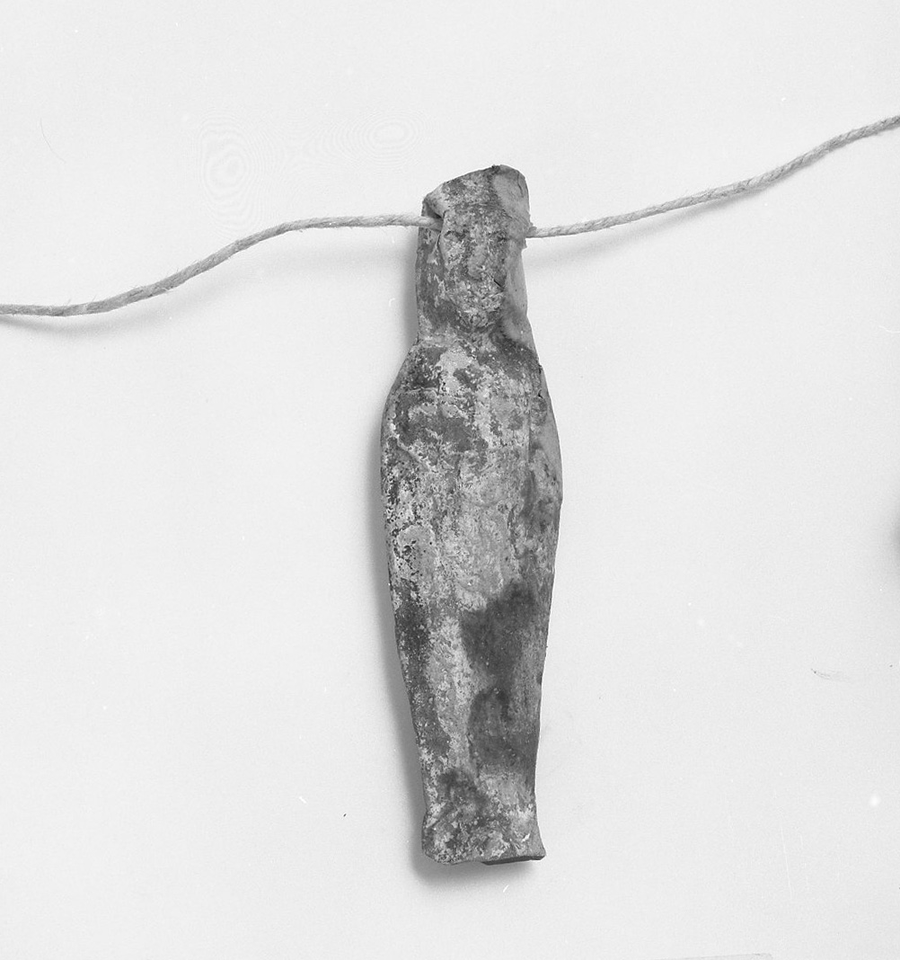 bambino in fasce (ex voto antropomorfo) - valdelsano (secc. XVII/ XVIII)