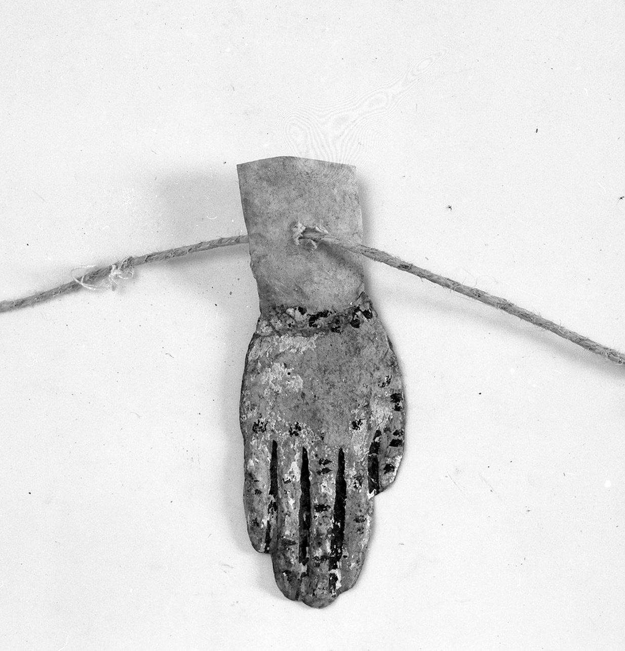 mano (ex voto antropomorfo) - valdelsano (secc. XVI/ XVIII)