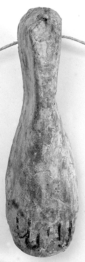 piede (ex voto antropomorfo) - valdelsano (secc. XVI/ XIX)