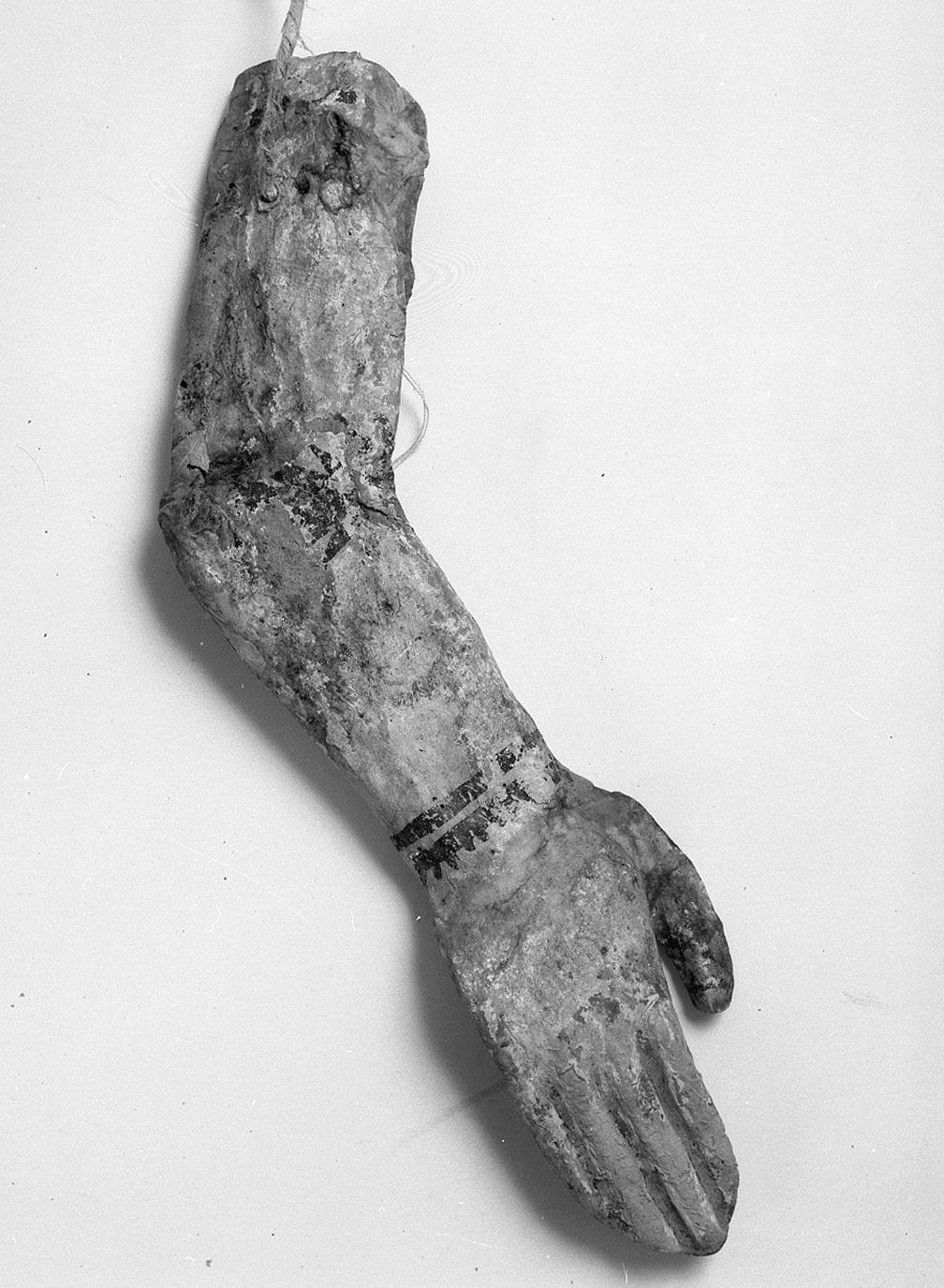 braccio (ex voto antropomorfo) - valdelsano (secc. XVI/ XIX)