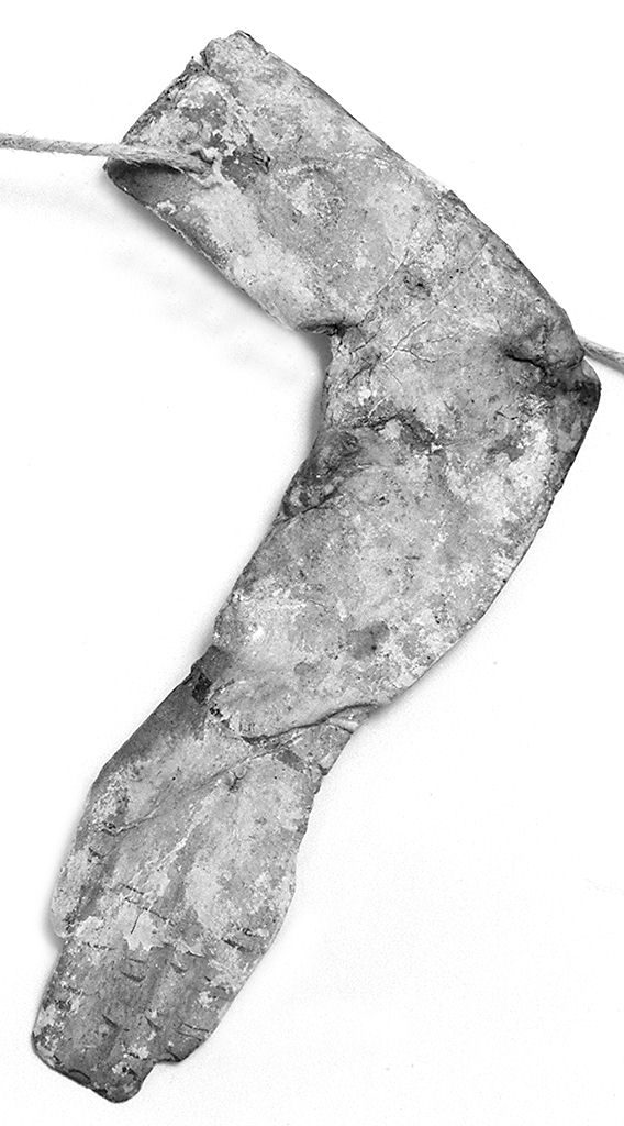 braccio (ex voto antropomorfo) - valdelsano (secc. XVI/ XIX)