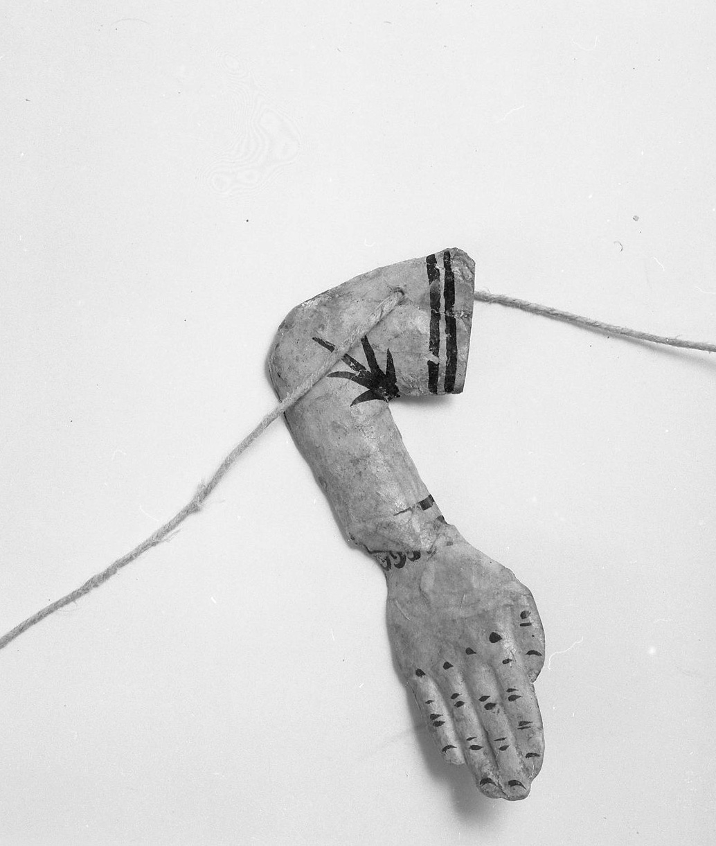 braccio (ex voto antropomorfo) - valdelsano (secc. XVI/ XIX)