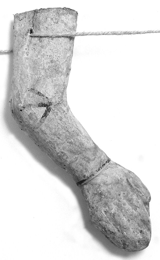 braccio (ex voto antropomorfo) - valdelsano (secc. XVI/ XIX)