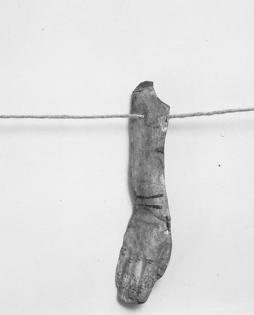 braccio (ex voto antropomorfo) - valdelsano (secc. XVI/ XIX)