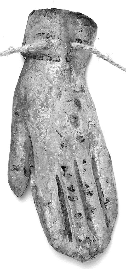 mano (ex voto antropomorfo) - valdelsano (secc. XVI/ XIX)