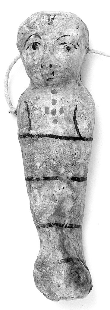 bambino in fasce (ex voto antropomorfo) - valdelsano (secc. XVI/ XIX)